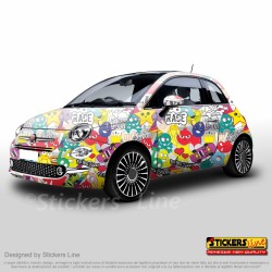 Pellicola stickers bomb Car Wrapping auto moto termoformabile marca Mactac ® M3