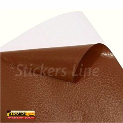 Pellicola adesiva effetto Pelle Marrone wrapping tuning auto moto