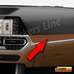 Pellicola adesiva effetto Pelle Marrone wrapping tuning auto moto
