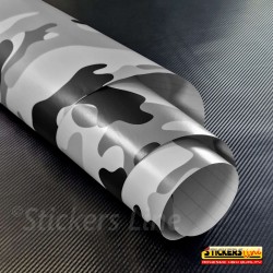Pellicola mimetica ALASKA adesivo car wrapping mimetico Artico esercito camo