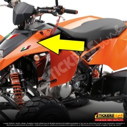 Kit di adesivi tricolore italia bandiera italiana auto moto barca casco bici T3