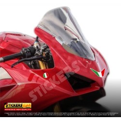 Kit di adesivi tricolore italia bandiera italiana auto moto barca casco bici T3