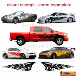 Adesivi auto decalcomanie car stickers Fiamma 4 eye