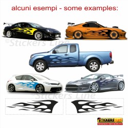 Adesivi auto tuning decalcomanie car stickers Fiamma 5