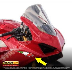 kit di adesivi per auto moto scooter casco tricolore style bmw bandiera scacchi