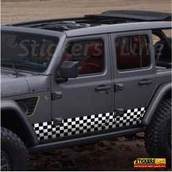 Pellicola Adesiva a Scacchi Bianco Nero Car Wrapping adesivo scacchiera