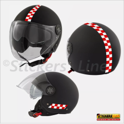 Pellicola Adesiva a Scacchi Bianco Rosso Car Wrapping adesivo scacchiera
