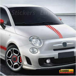 Pellicola Adesiva a Scacchi Bianco Rosso Car Wrapping adesivo scacchiera