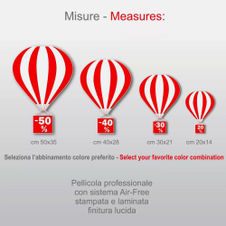 Vetrofanie Saldi adesivi per vetrine negozi promozioni sconti Rif-Mod.8