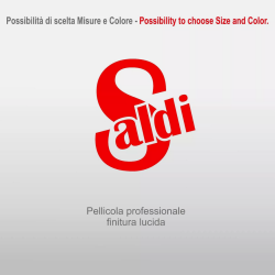 Vetrofanie Saldi adesivi per vetrine negozi promozioni sconti Rif-Mod.12