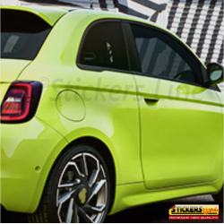 Pellicola adesiva Giallo limone lucido car wrapping wrap lime green auto moto ecc