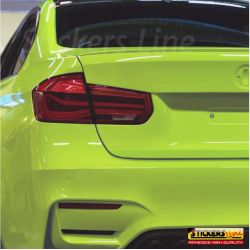 Pellicola adesiva Giallo limone lucido car wrapping wrap lime green auto moto ecc