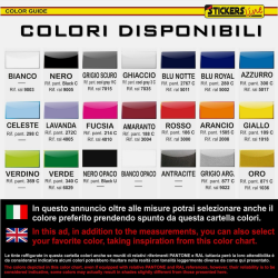 2 Adesivi per fuoristrada scritte Ranger 4x4 off road Pick-up misure a scelta!