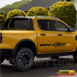 2 Adesivi per fuoristrada scritte Ranger 4x4 off road Pick-up misure a scelta!