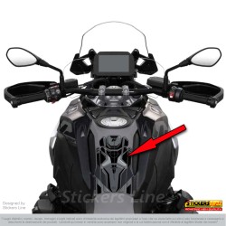 Adesivo paraserbatoio compatibile con BMW R1300 GS 2024 Style Triple Black B-83
