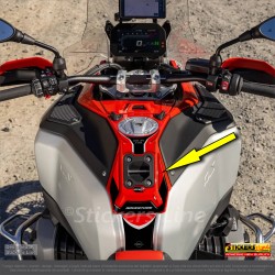 Adesivo paraserbatoio compatibile per BMW R1300 GS ADV 2024 Style Racing Red B-85