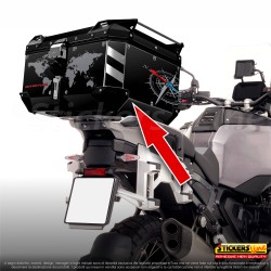 Kit adesivi COMPATIBILI bauletto top case GIVI 58 LT 2023 BMW R1250 R1300 GS T2