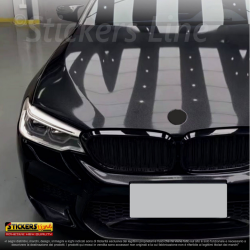 Pellicola adesiva GRIGIO SCURO Metallizzato Lucido wrapping auto moto