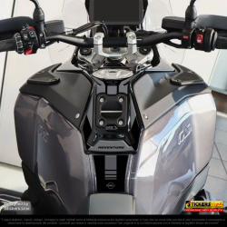 Adesivo paraserbatoio compatibile per BMW R1300 GS ADV 2024 Triple Black B87