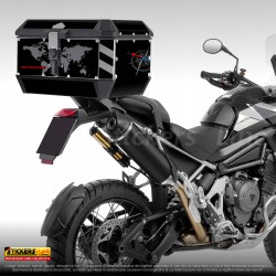 Kit adesivi COMPATIBILI bauletto top case GIVI Trekker Alaska 56 LT Mod.T2