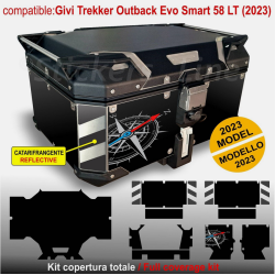 Adesivi per top case GIVI Trekker Outback Evo 58 LT 2023 BMW R1250 R1300 GS T1