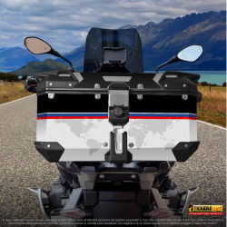 Adesivi compatibili per top case GIVI Trekker 58 LT 2023 BMW 1300gs style Trophy