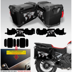 Kit adesivi per valigie BMW R1300 GS Racing Red Adventure bags stickers 2024 M.1