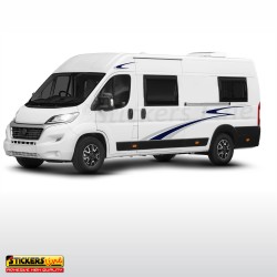 Adesivi per camper Carthago Mobilvetta Mc Louis Arca Elnagh ecc Mod: California