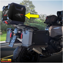 Kit adesivi compatibili per top case BMW R1300 GS ADV bags stickers 2024 T2