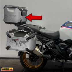 Kit adesivi compatibili per top case BMW R1300 GS ADV bags stickers 2024 T-Maps