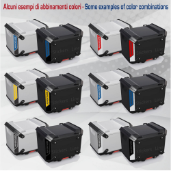 2 Adesivi catarifrangenti per top case BMW R1300 GS Adventure R 1300 adv M.4