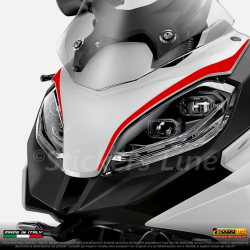 Kit Adesivi compatibili per BMW F 900 XR Cupolino Serbatoio Fianchi Parafango M1