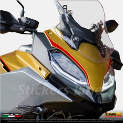Kit Adesivi compatibili per BMW F 900 XR Cupolino Serbatoio Fianchi Parafango M3
