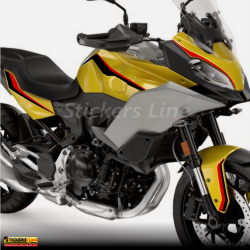 Kit Adesivi compatibili per BMW F 900 XR Cupolino Serbatoio Fianchi Parafango M3