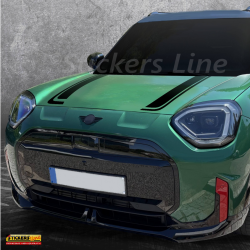 Adesivi cofano per Mini Countryman U25 2024 strisce cooper S JCW strisce M.5