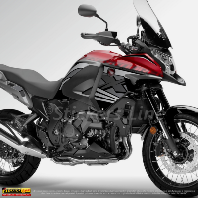 Kit Adesivi compatibili per carena Honda Crosstourer 1200 X VFR 1200X Mod.4