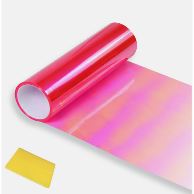 Pellicola adesiva CAMALEONTE FUCSIA per fari fanali auto moto cm 30 x 50 fuchsia