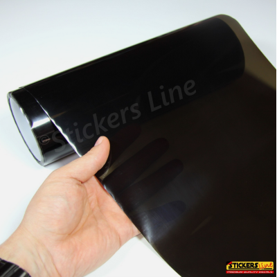 Pellicola adesiva oscurante per fari fanali auto moto camion FUME' SCURO 30x25
