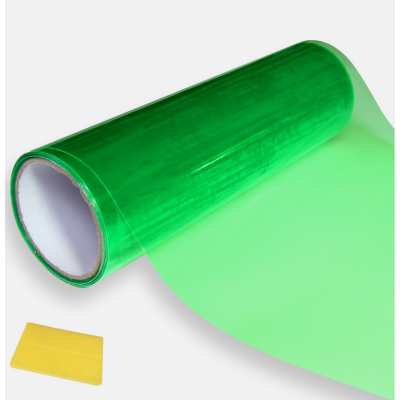 Pellicola adesiva colorata VERDE verdino fari fanali auto moto camion 30x25