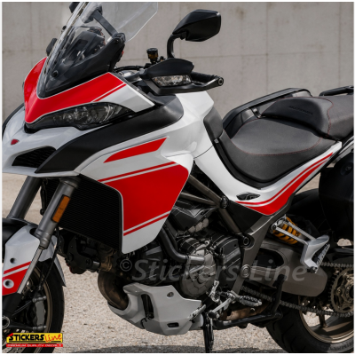 Adesivi Carena per moto DUCATI MULTISTRADA 1260 S (2018-20) 1200 S (2015-17) T.2