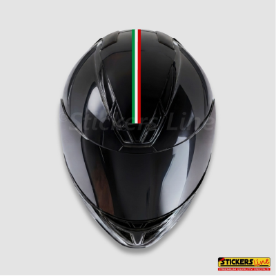 Fascia adesiva TRICOLORE lunghezza cm 120  bandiera italiana