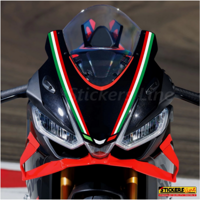 Fascia adesiva tricolore lunghezza cm 160 Adesivi Auto Moto Striscia Lunga Durata