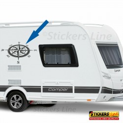 Adesivo per camper MARE SOLE e GABBIANI roller team mc louis laika carthago ecc