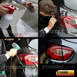 Pellicola adesiva cast Apa oscurante fari fanali auto moto ecc FUME' 50x300