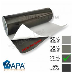 Pellicola oscuramento fari fanali APA TL/92.3-FP MEDIA 35% auto moto cm 50x250