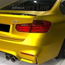 Pellicola adesiva ORO cromo satinato metallizzato car wrapping auto moto gold