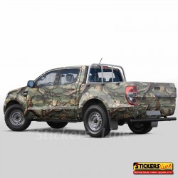 Pellicola mimetica Wrapping mimetico BOSCO camo auto moto caccia pesca soft air MOD.2