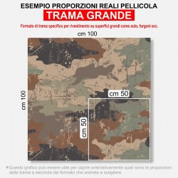 Pellicola mimetica Wrapping mimetico SAHARA camo auto moto soft air caccia pesca
