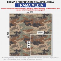Pellicola mimetica Wrapping mimetico SAHARA camo auto moto soft air caccia pesca