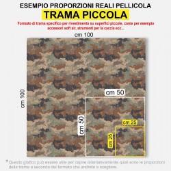 Pellicola mimetica Wrapping mimetico SAHARA camo auto moto soft air caccia pesca